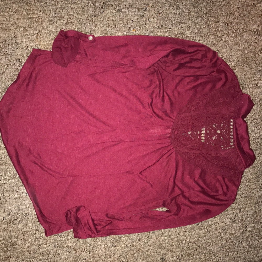 Maroon Top - Picture 2 of 2